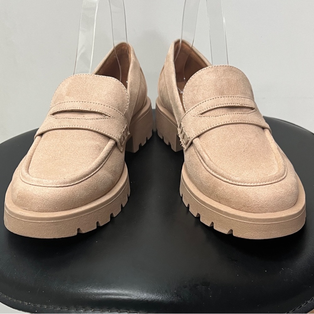 NWOT a new day Women's Archie Loafer Flats - Taupe Brown